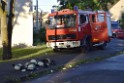 Grossfeuer Einfamilienhaus Siegburg Muehlengrabenstr P1062